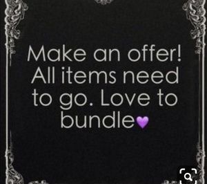 Except most Reasonable offers.